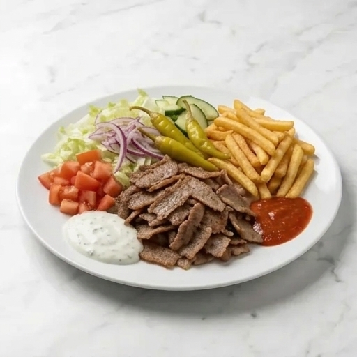Kebab i Tallrik