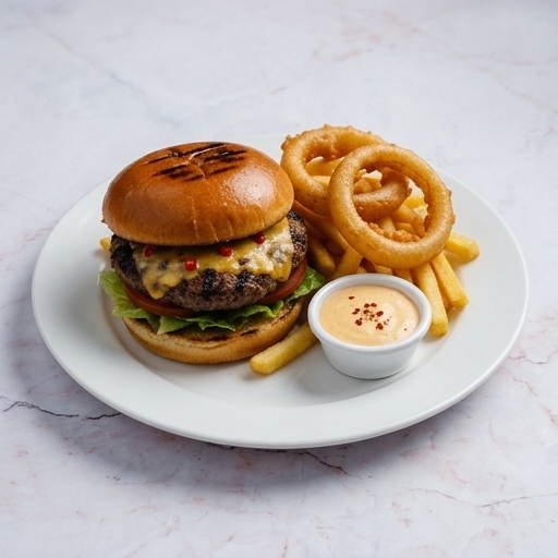Kolgrillad Hamburgare med Chili