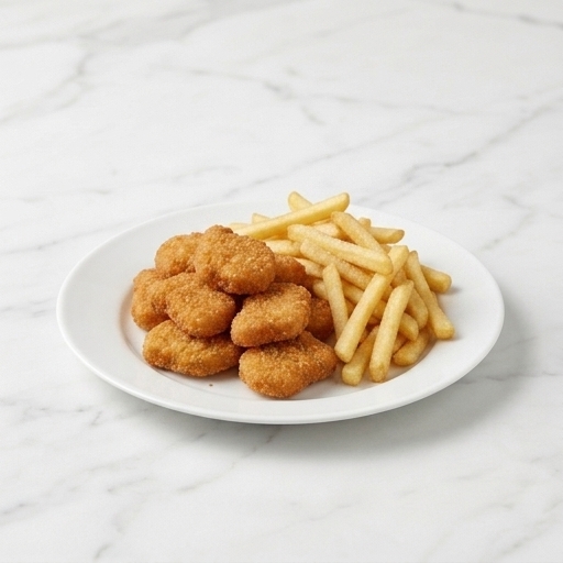 Nuggets tallrik