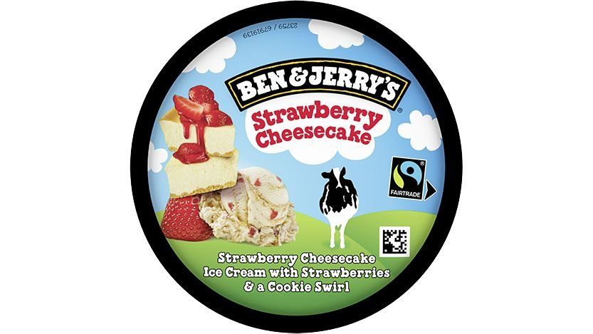 Glass Strawberry Cheescake 465ml - Ben & Jerry's