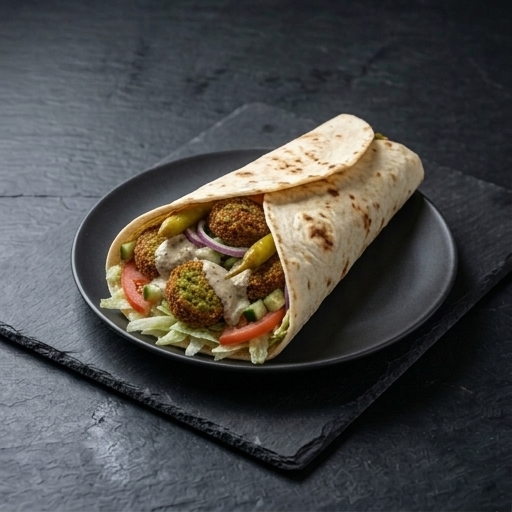 Falafel i Pitabröd