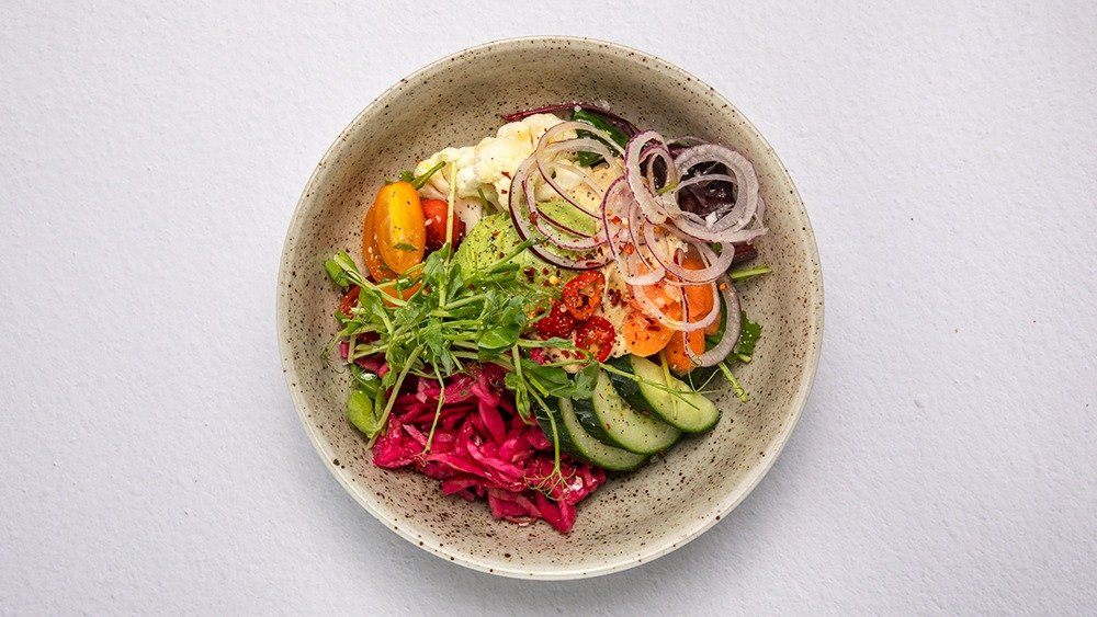 Vegansk Sallad