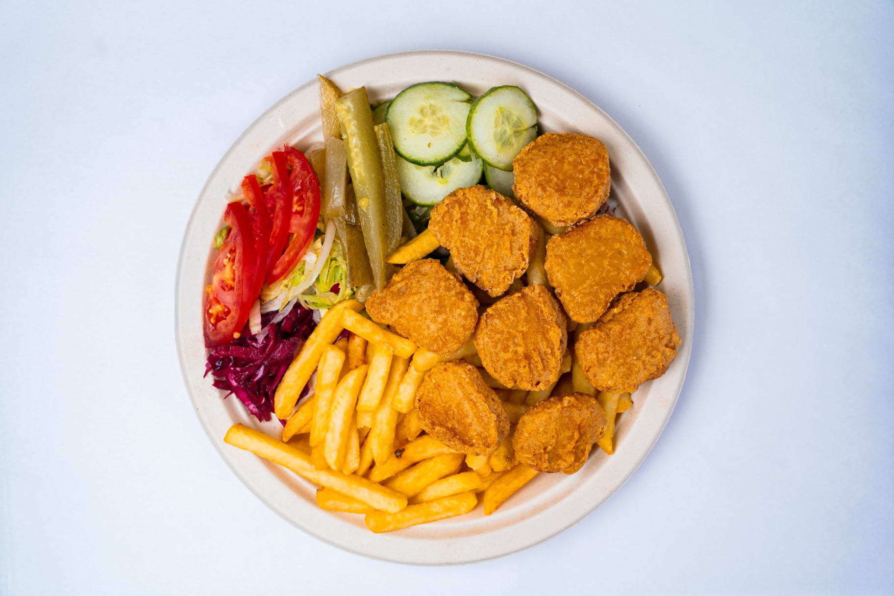 Nuggetstallrik