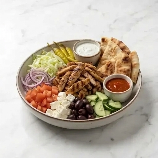 Kebabsallad