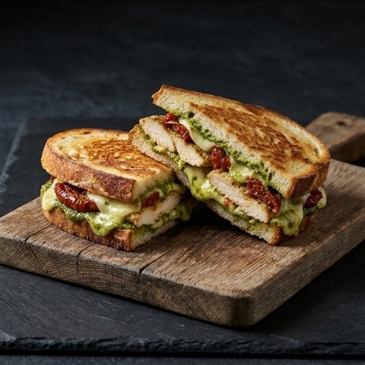 Pesto Mozzarella Kyckling