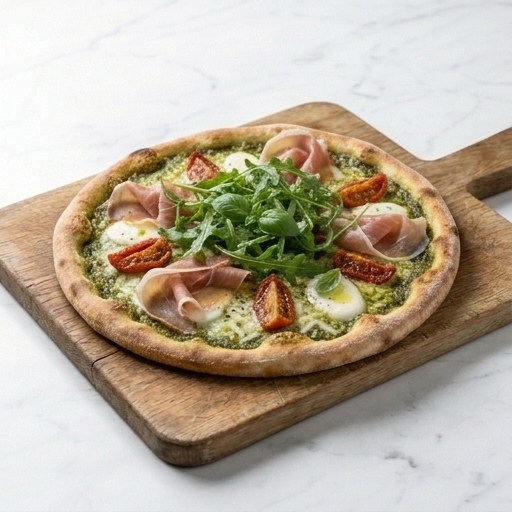 Pestopizza (Utan Tomatsås)