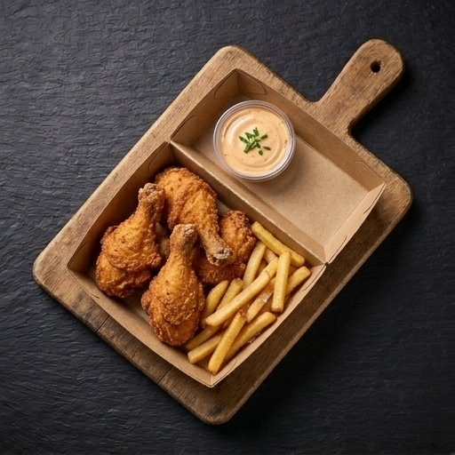 Crispy Kycklingtenders med Ben