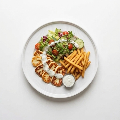 3. Halloumi Tallrik