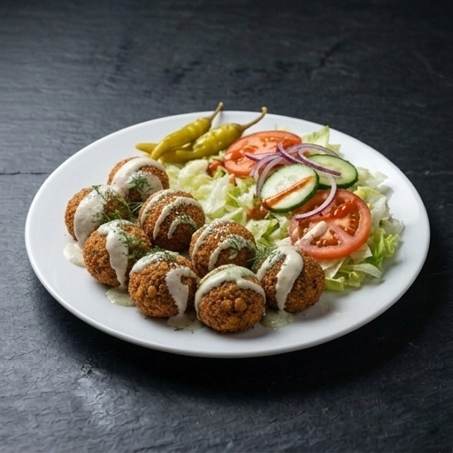 Falafeltallrik