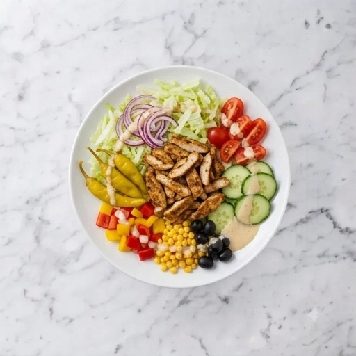 67. Kycklingsallad
