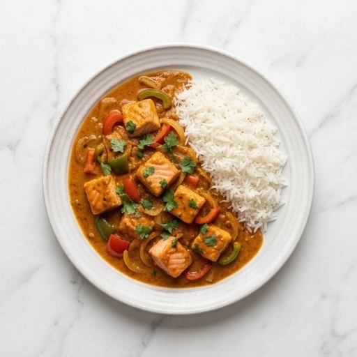 Salmon Balti Curry