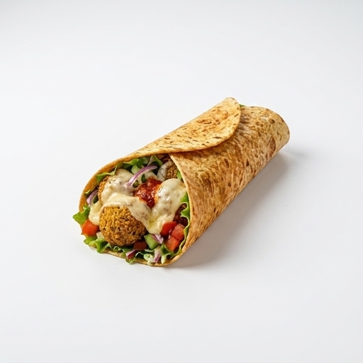 Falafel med ost