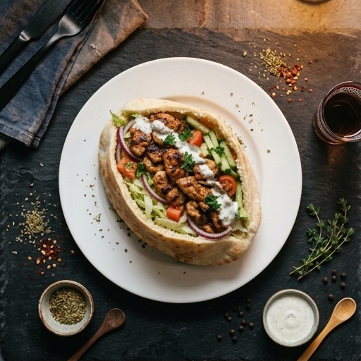 Kyckling Pita