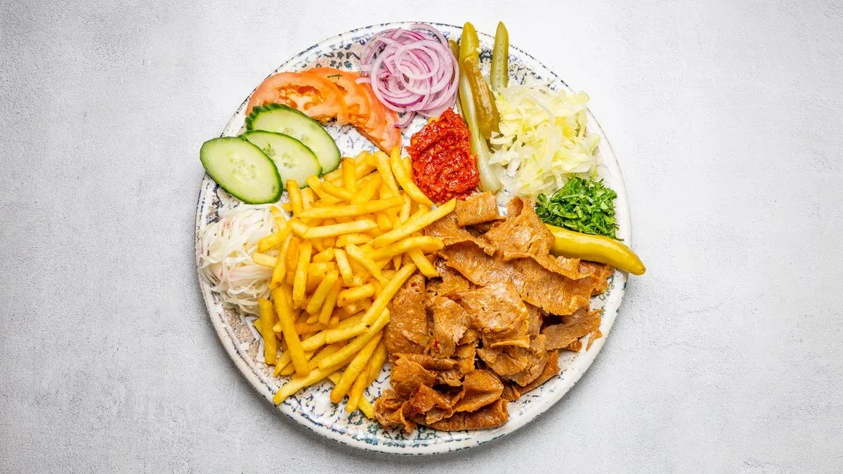 Kebabtallrik