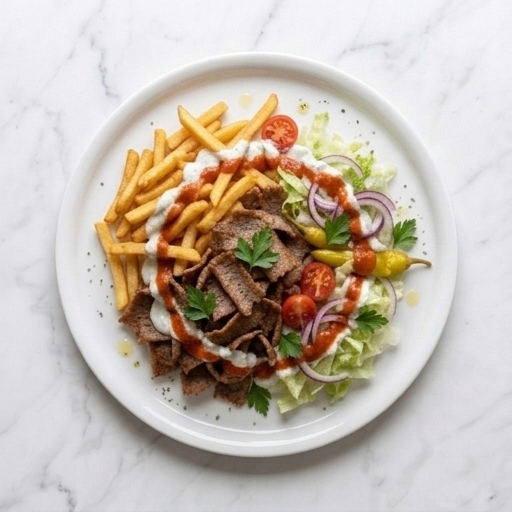 Kebabtallrik