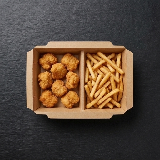 Popcorn Kyckling & Fries