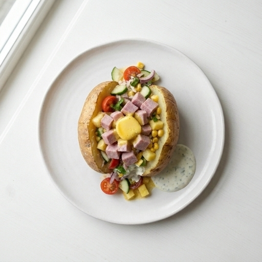 BAKAD POTATIS - SKINKA