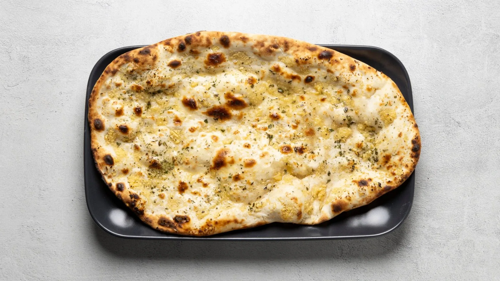Vitlök Naan
