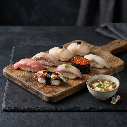 Bara nigiri · 6 bitar