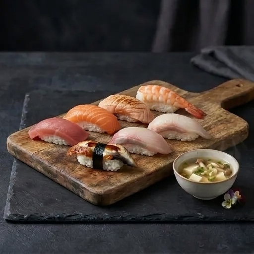 Bara nigiri · 6 bitar