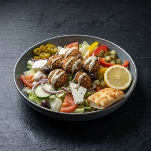 Falafelsallad