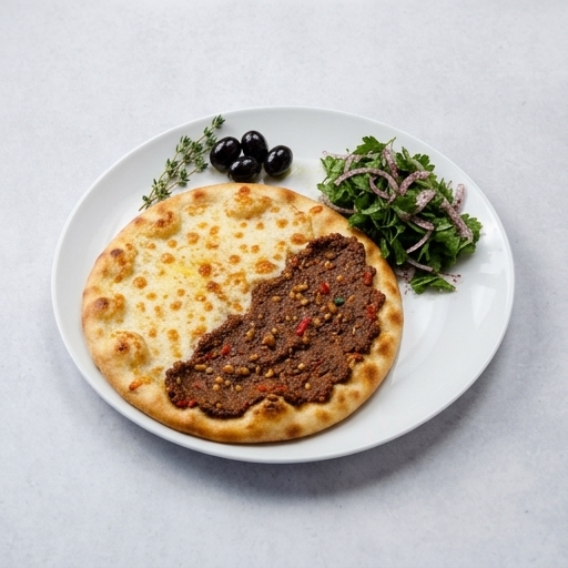 Manakish ost & muhammara