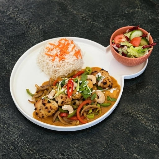 Garlic Chicken Tikka Sizzler