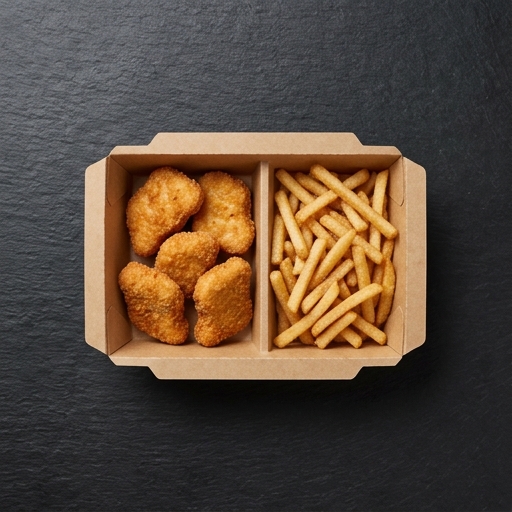 Crispy Kycklingnuggets & Fries