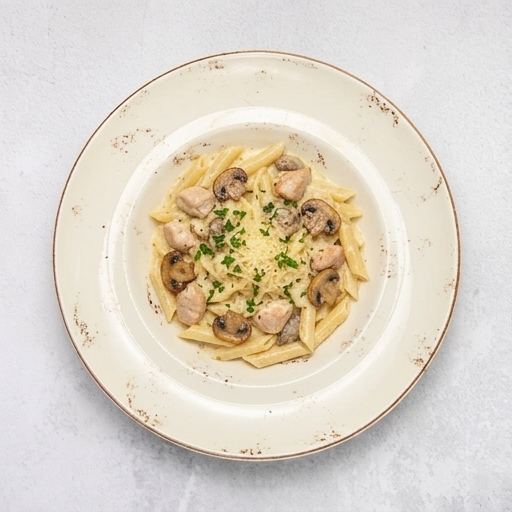 Pasta con Pollo