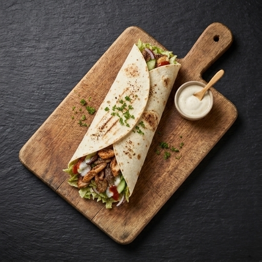 Shawarma rulle
