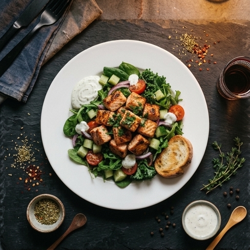 Laxsallad