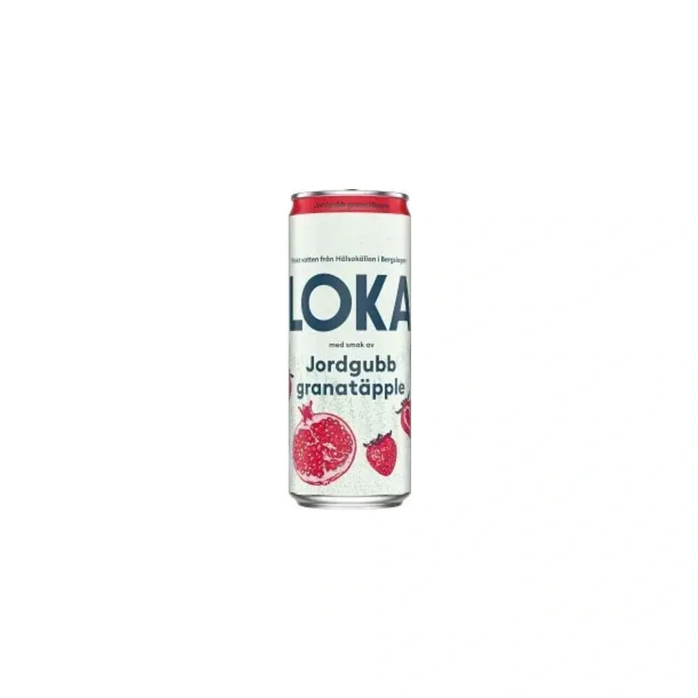 Loka Jordgubb Granatäpple 33cl