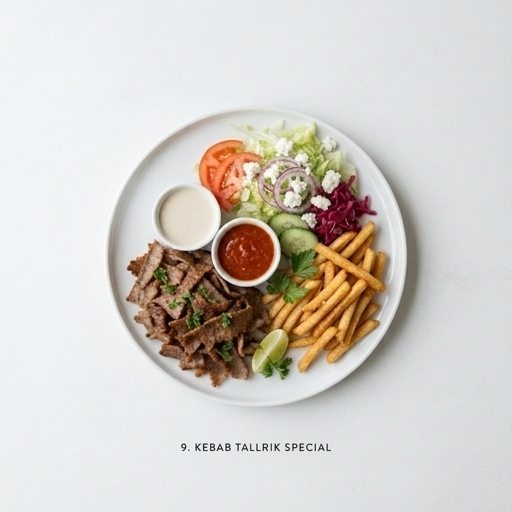 9. KEBAB TALLRIK SPECIAL