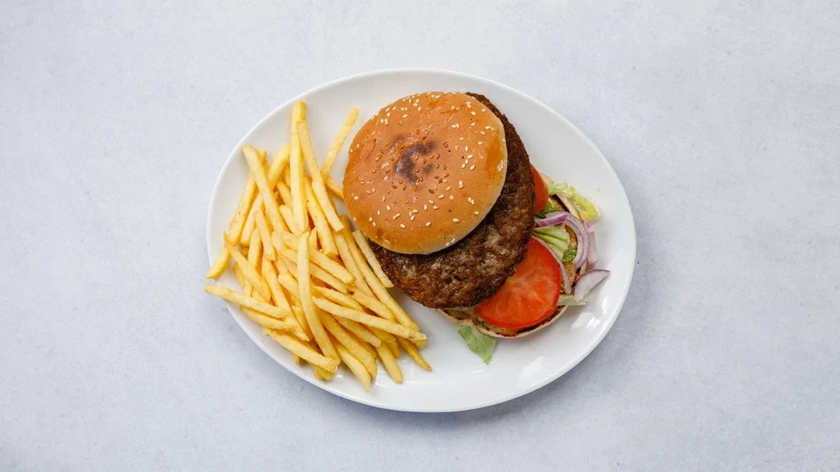 Hamburgartallrik 150 g