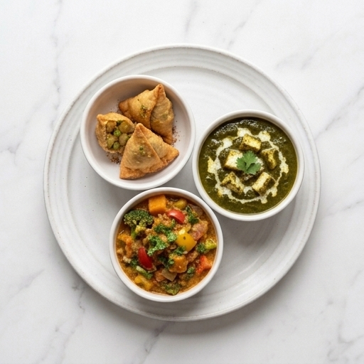 Vegetarisk Thali