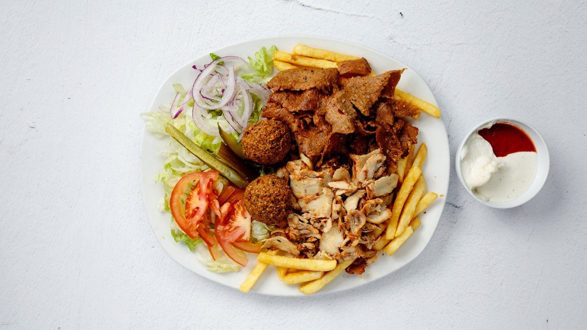 Falafel & Kycklingtallrik Special