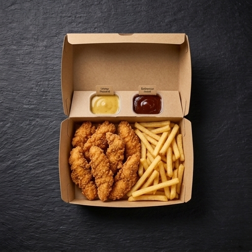 Crispy Kycklingtenders Box