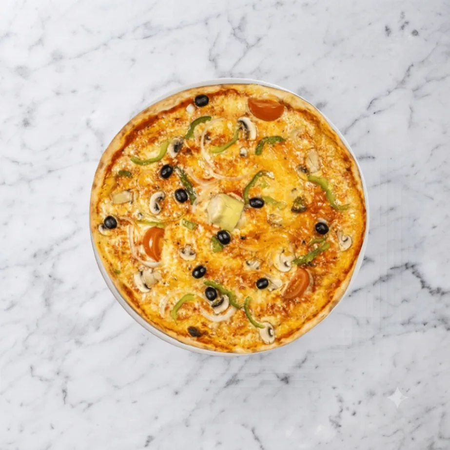 Vegetarisk Pizza