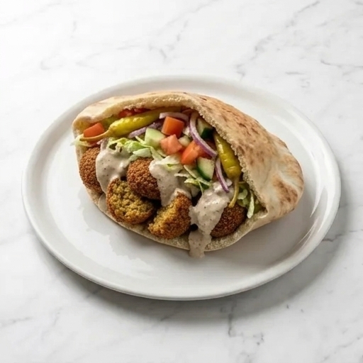 Falafel i Pitabröd