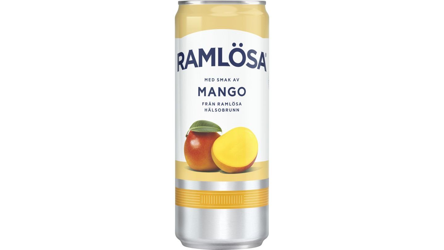 Bubbelvatten Mango 33l - Ramlösa