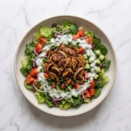 Kebab Sallad