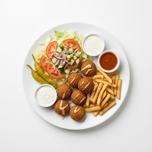 Falafeltallrik