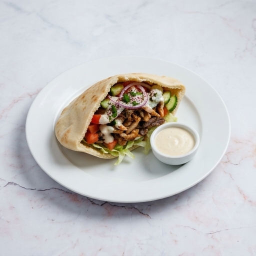 Shawarma i pitabröd