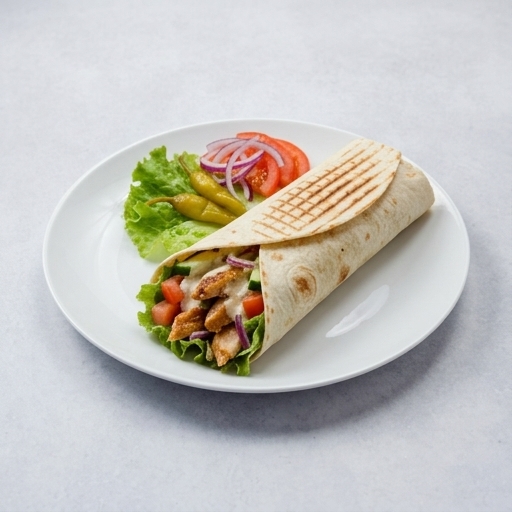 Kyckling kebab rulle