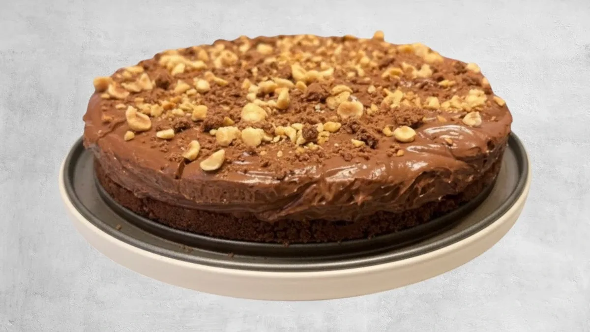 Jordnötssmörscheesecake