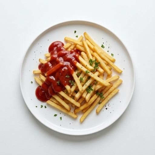 11. POMMES med ketchup