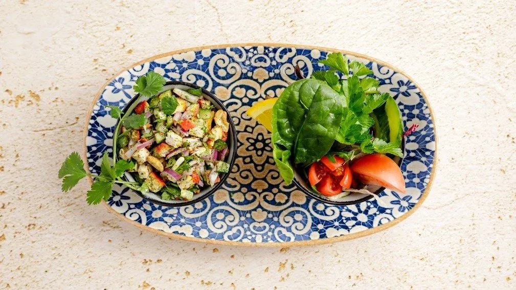 Mix Sallad på indiskt vis