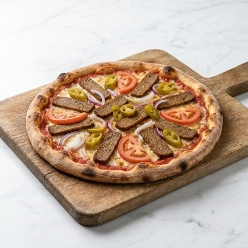 Vegan Kebabpizza