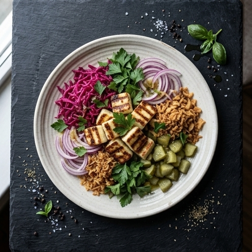 Halloumi Bowl