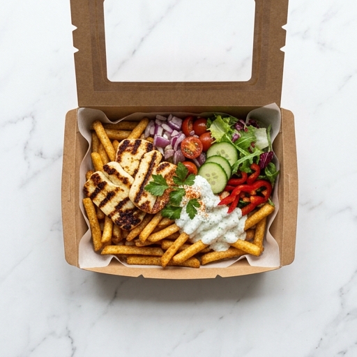Box Halloumi Kebab